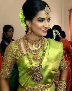 Silk Bridal Saree Designer Blouse