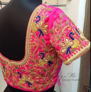 Silk Pink Sophisticated Blouse